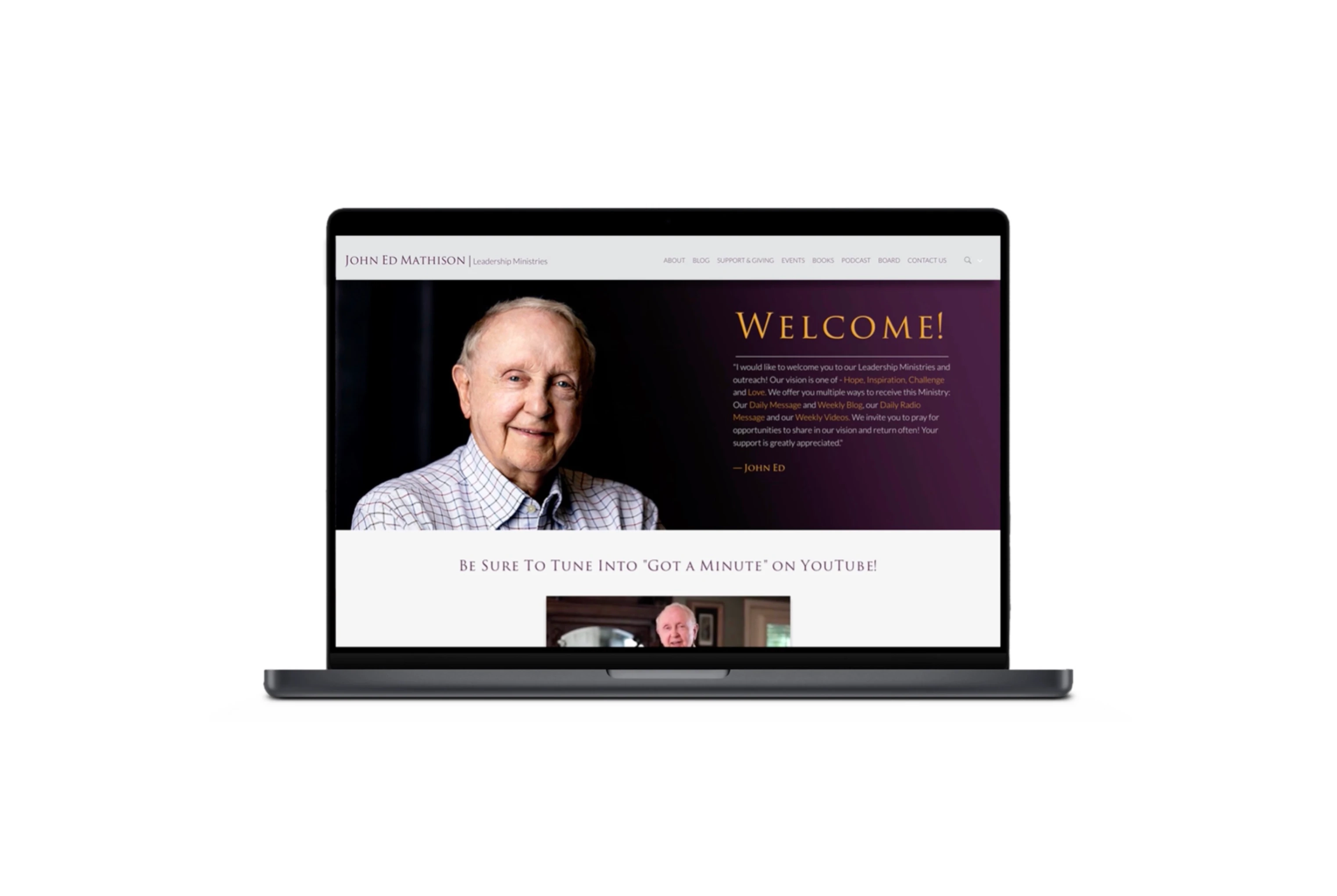 John Ed Mathison Ministries Hero Image